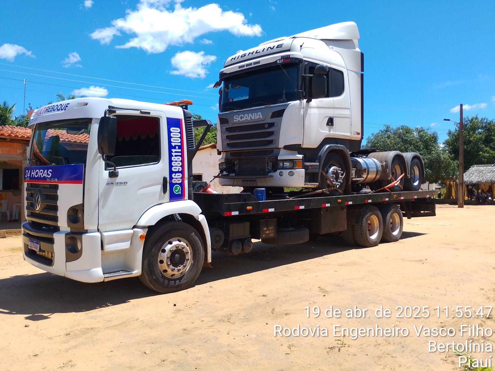 Guincho simples para veículos leves Multi Reboque